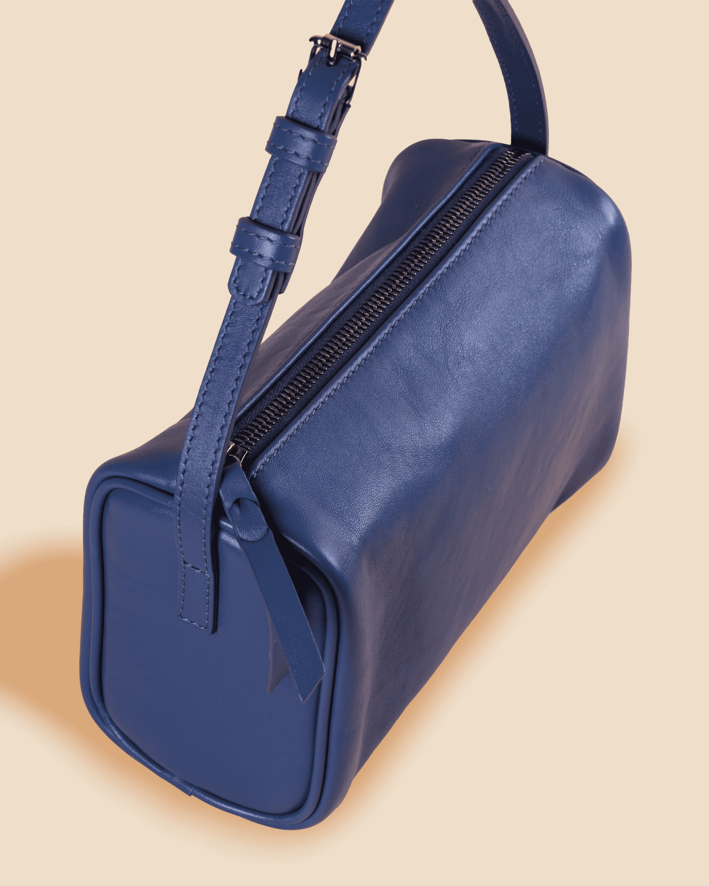 pietro-us.pro The Lafayette Indigo Mini Barrel Bag
