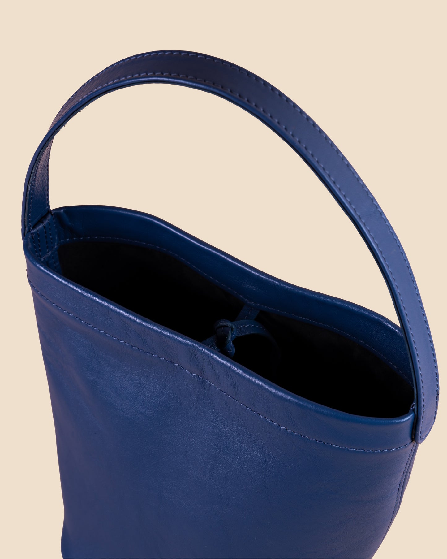 pietro-us.pro The Chelsea Mini Indigo Leather Bucket Bag
