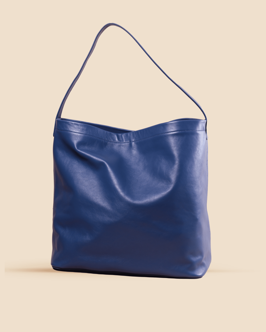 pietro-us.pro The Chelsea XL Indigo Leather Tote