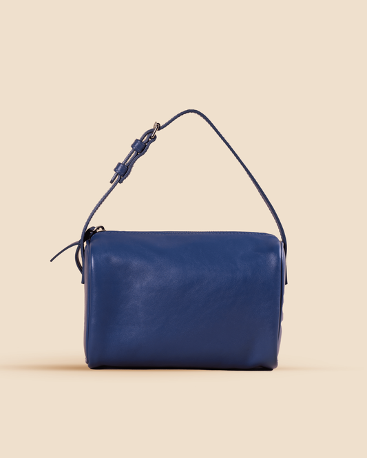 pietro-us.pro The Lafayette Indigo Mini Barrel Bag