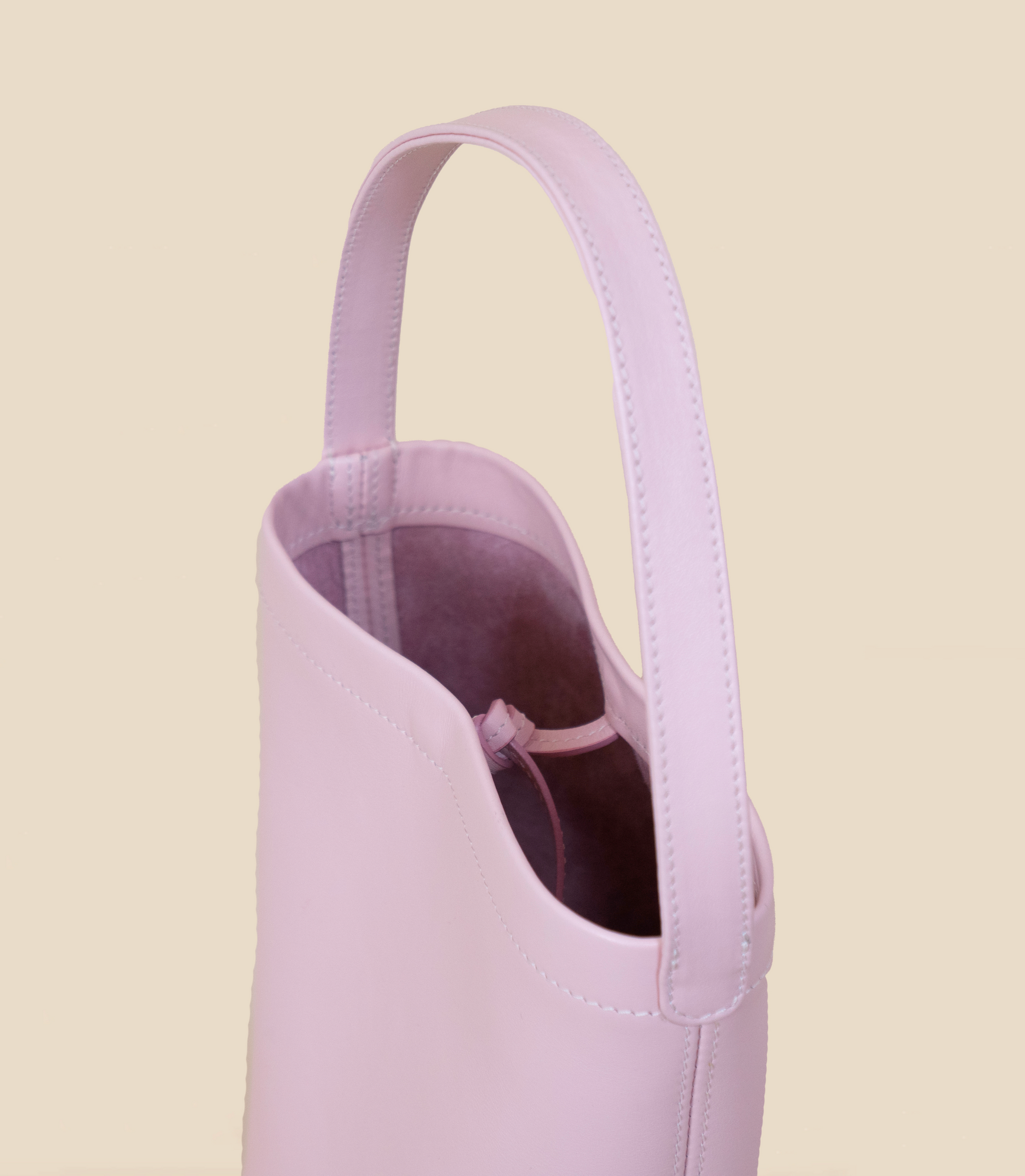 pietro-us.pro The Chelsea Mini Rose Leather Bucket Bag