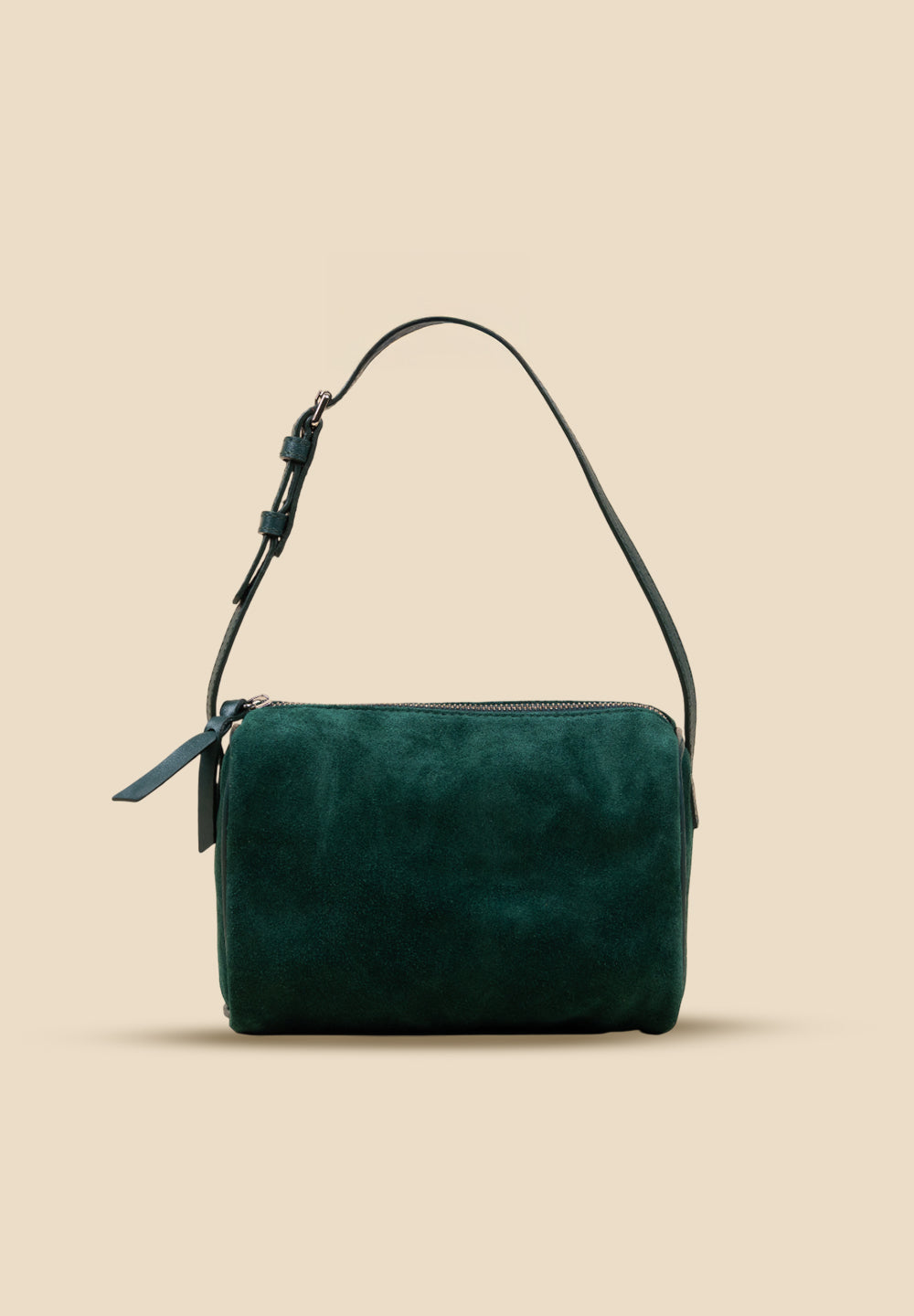 pietro-us.pro The Lafayette Serpentine Suede Mini Barrel Bag