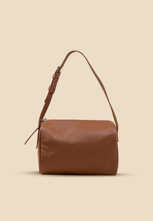 pietro-us.pro The Lafayette Cognac Mini Barrel Bag