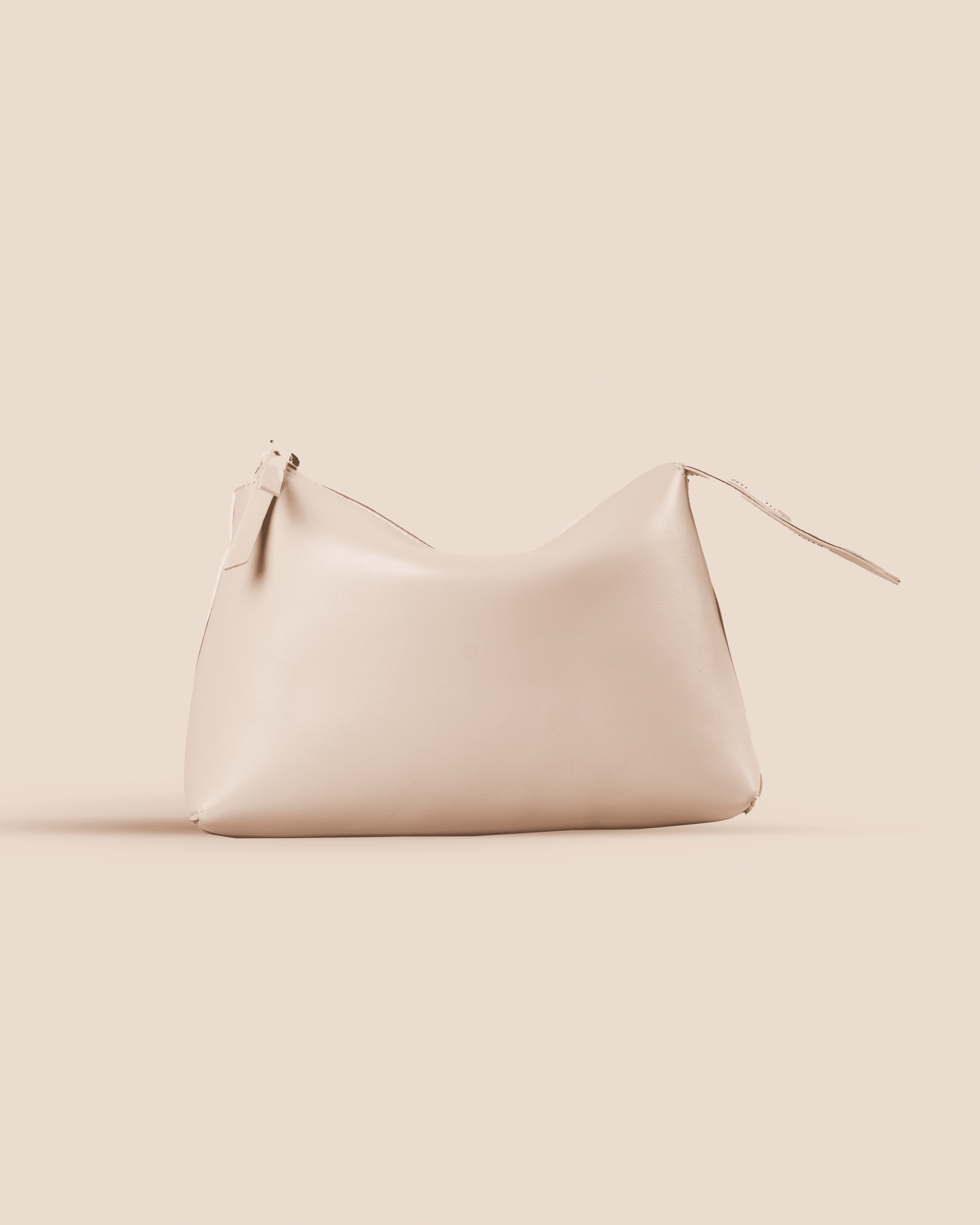 pietro-us.pro The Hudson Clutch Almond Leather Bag