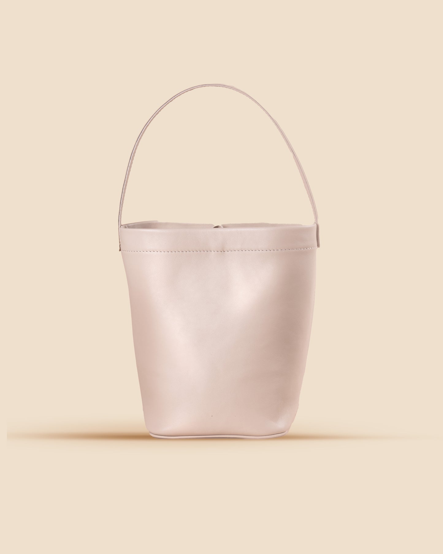pietro-us.pro The Chelsea Mini Almond Leather Bucket Bag