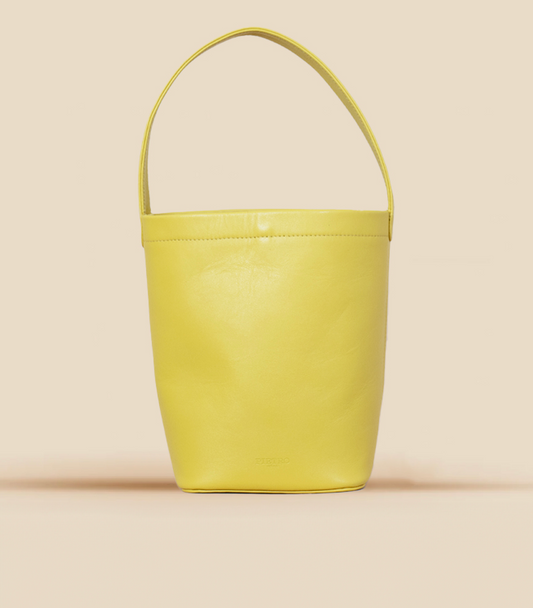 pietro-us.pro The Chelsea Mini Lemon Leather Bucket Bag