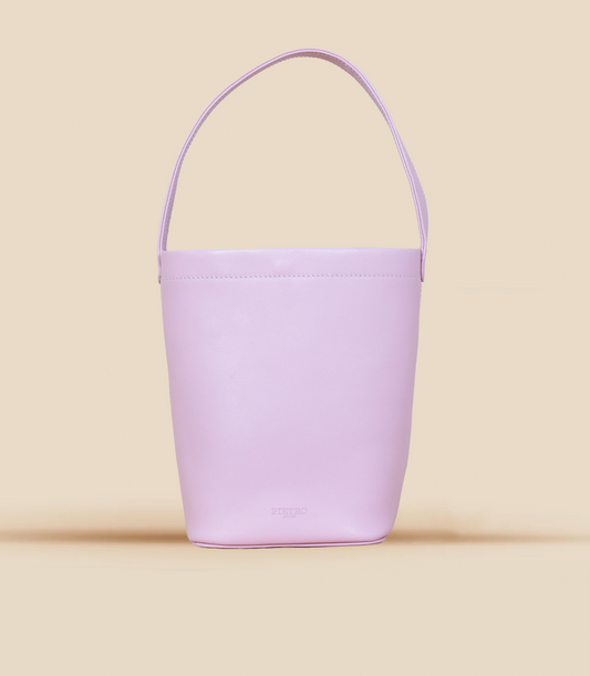 pietro-us.pro The Chelsea Mini Rose Leather Bucket Bag