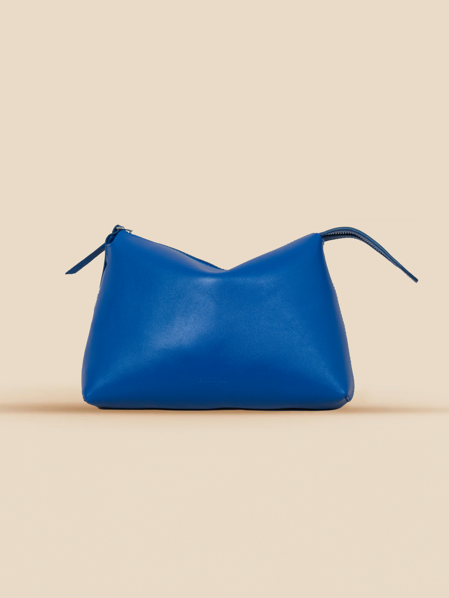 pietro-us.pro The Hudson Clutch Cobalt Leather Bag