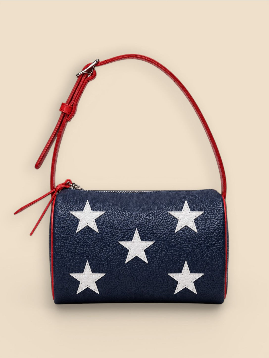 The Lafayette - USA Edition Mini Leather Barrel Bag