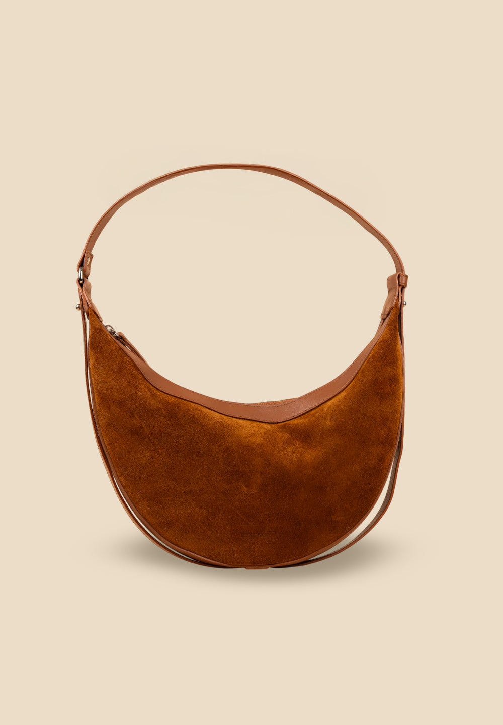 pietro-us.pro The Crosby Cognac Suede Handbag