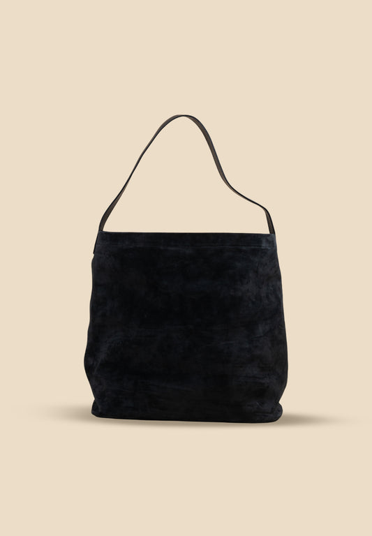 pietro-us.pro The Chelsea XL Midnight Suede Tote