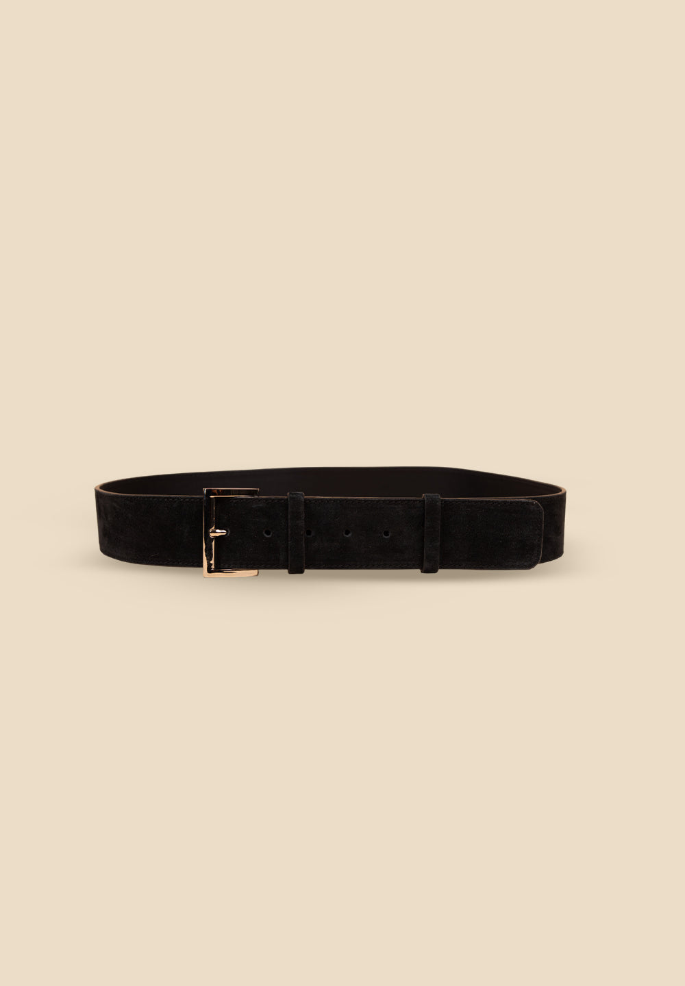 pietro-us.pro The Reade Belt Midnight Suede Leather Belt