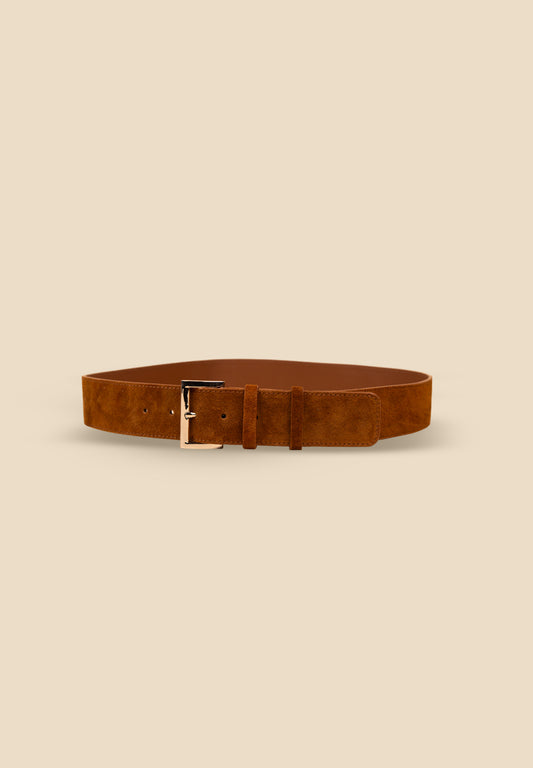 pietro-us.pro The Reade Belt Cognac Suede