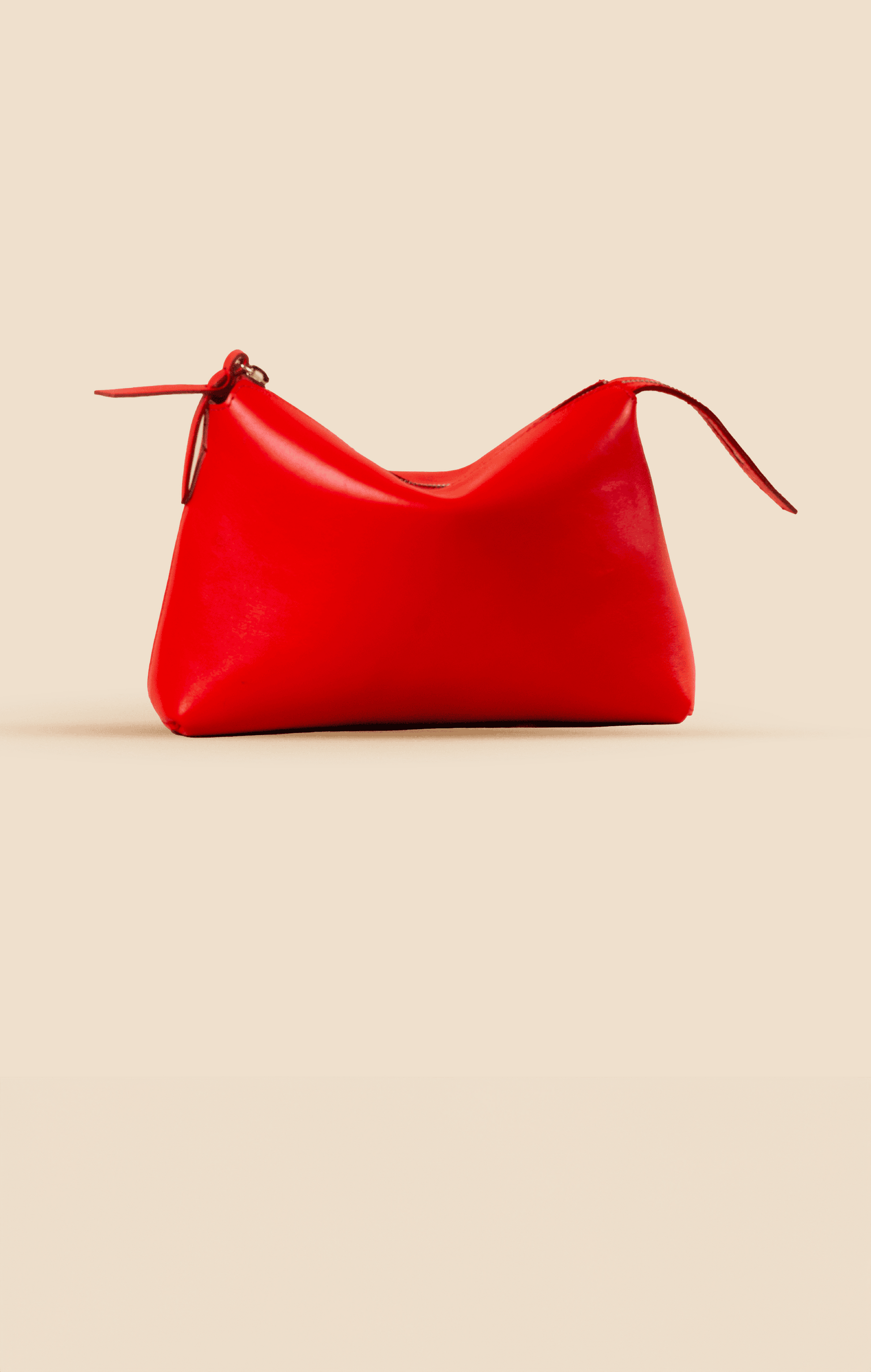 pietro-us.pro The Hudson Clutch Scarlet Leather Bag
