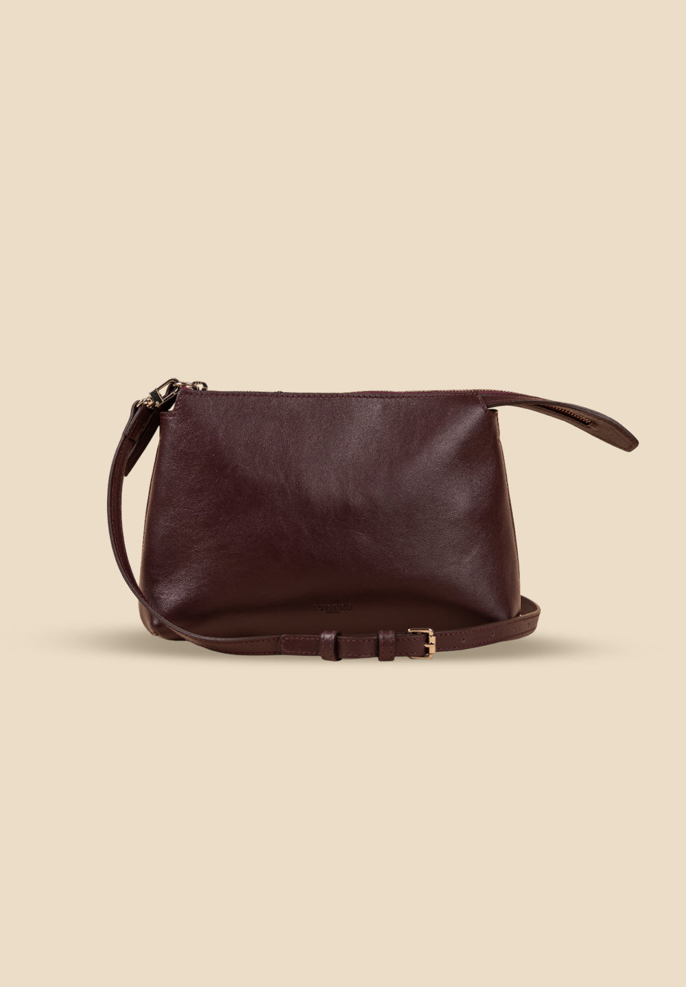 pietro-us.pro The Hudson Clutch Wine Leather Bag