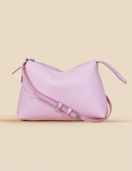 pietro-us.pro The Hudson Clutch Rose Leather Bag
