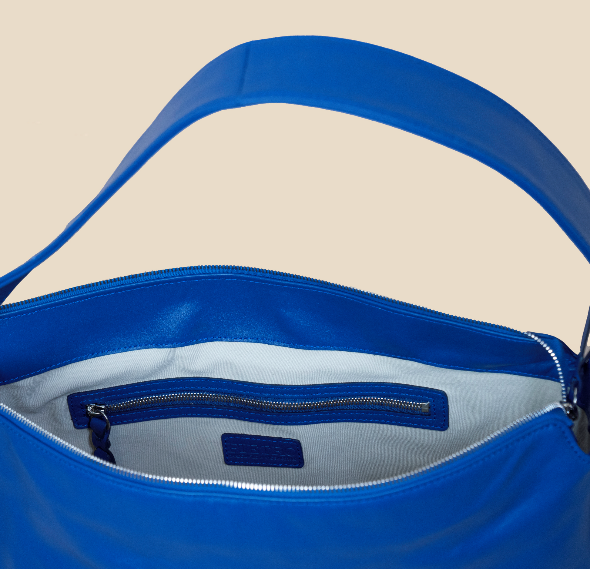 pietro-us.pro The Park Ave Cobalt Leather Bag