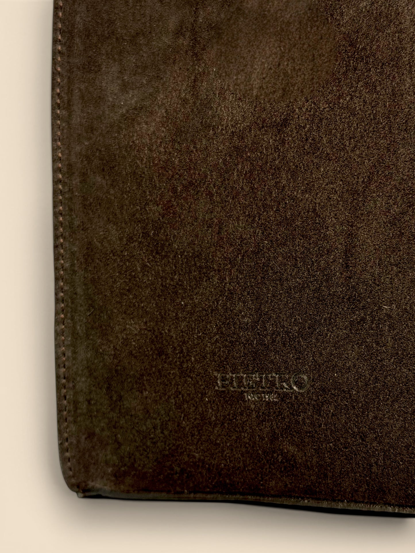 The York - Rodeo Brown Suede Crossbody Bag